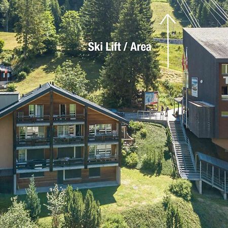 Ferienwohnung Haus Tarbey Leukerbad Exterior foto