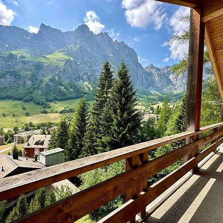 Ferienwohnung Haus Tarbey Leukerbad Exterior foto