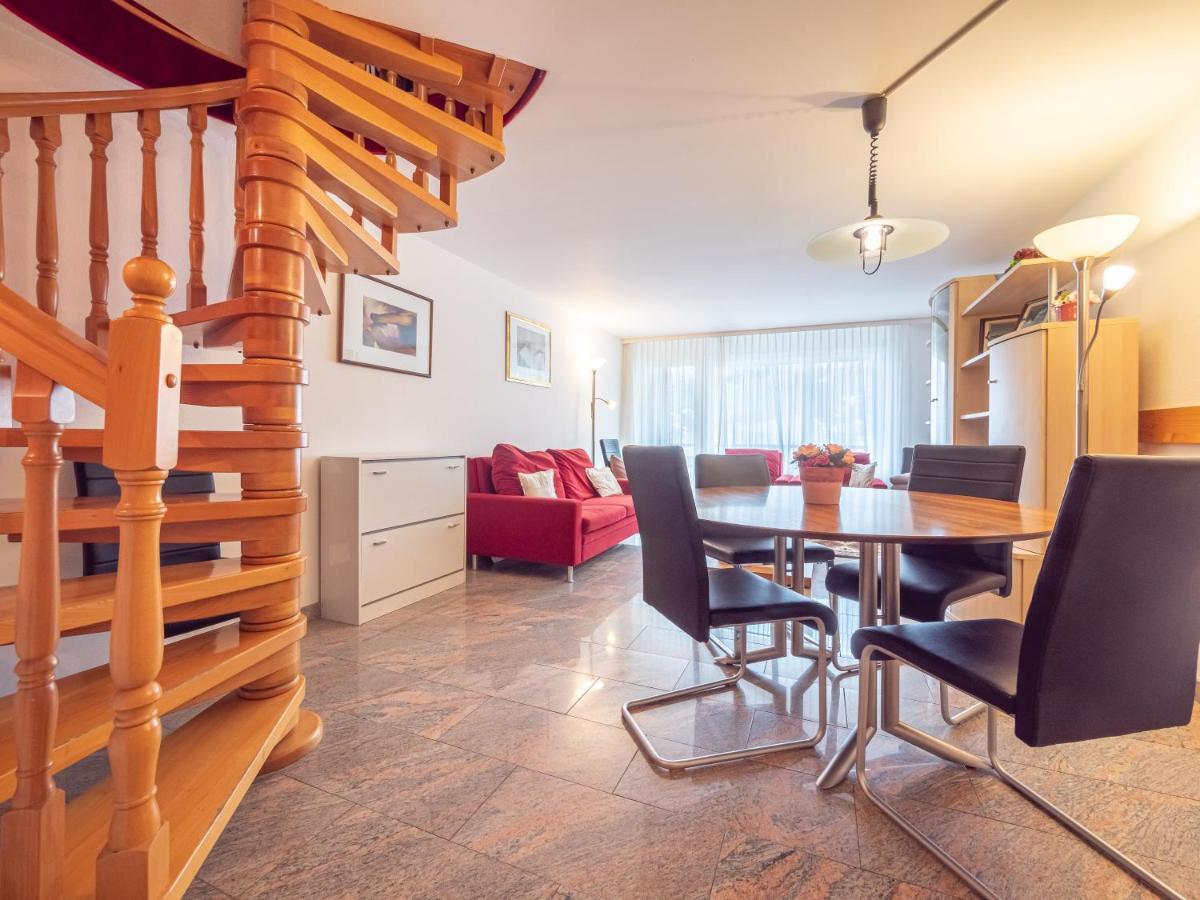Ferienwohnung Haus Tarbey Leukerbad Exterior foto