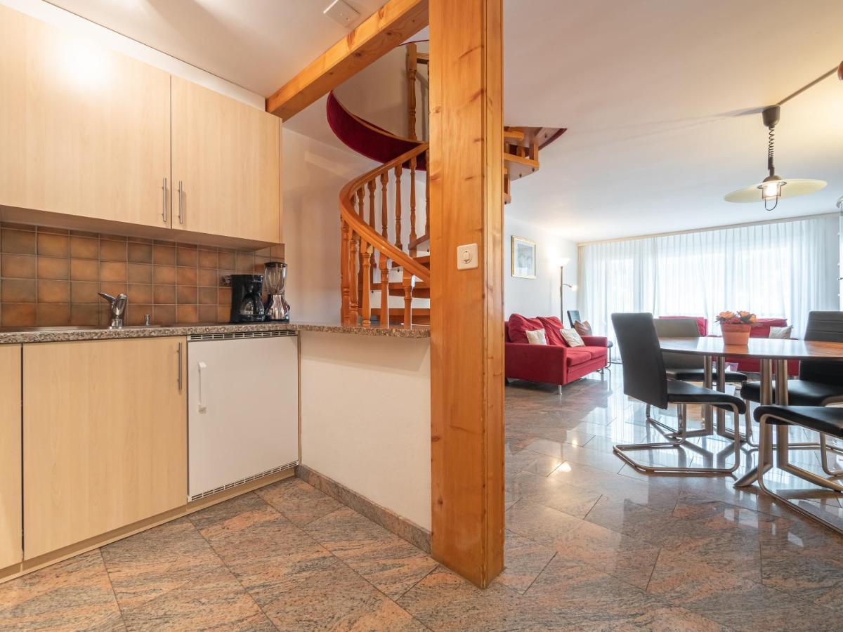 Ferienwohnung Haus Tarbey Leukerbad Exterior foto
