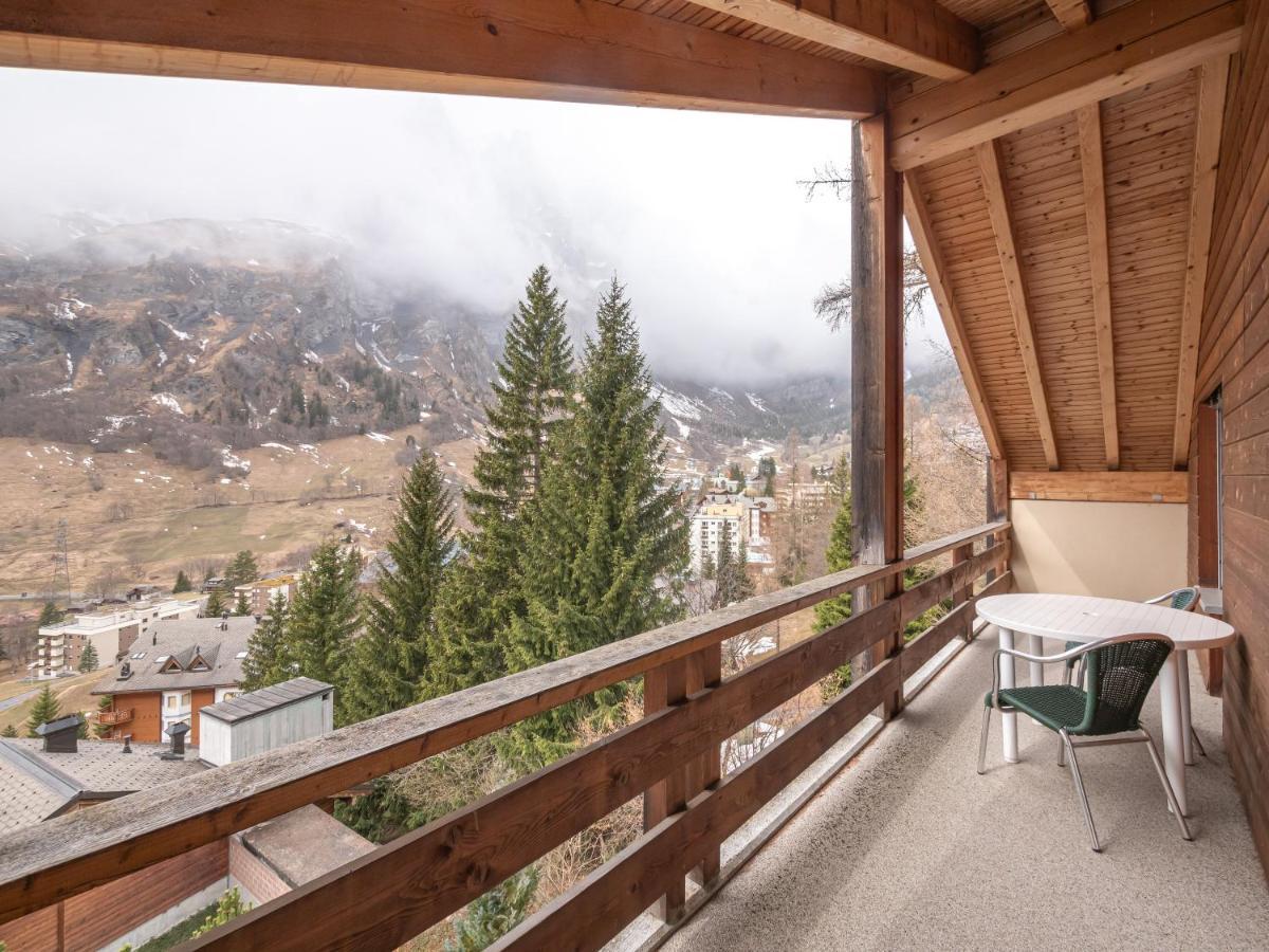 Ferienwohnung Haus Tarbey Leukerbad Exterior foto