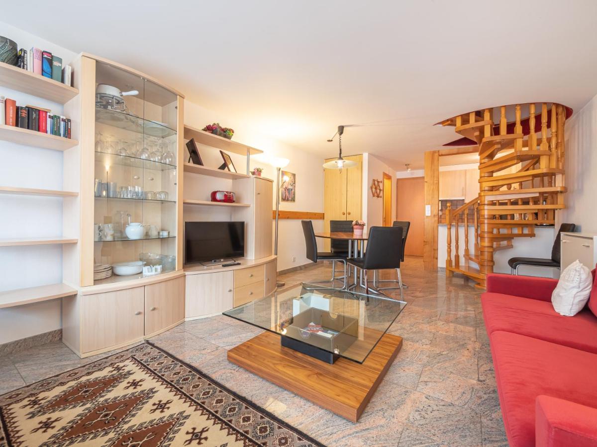 Ferienwohnung Haus Tarbey Leukerbad Exterior foto